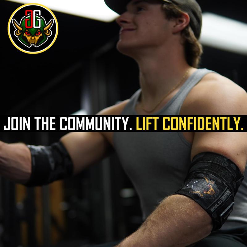 Elbow Wraps Goblin Gear 42 4x Super Heavy Duty Halterofilismo